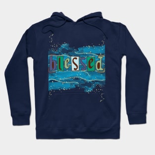 Blessed sea blue Hoodie